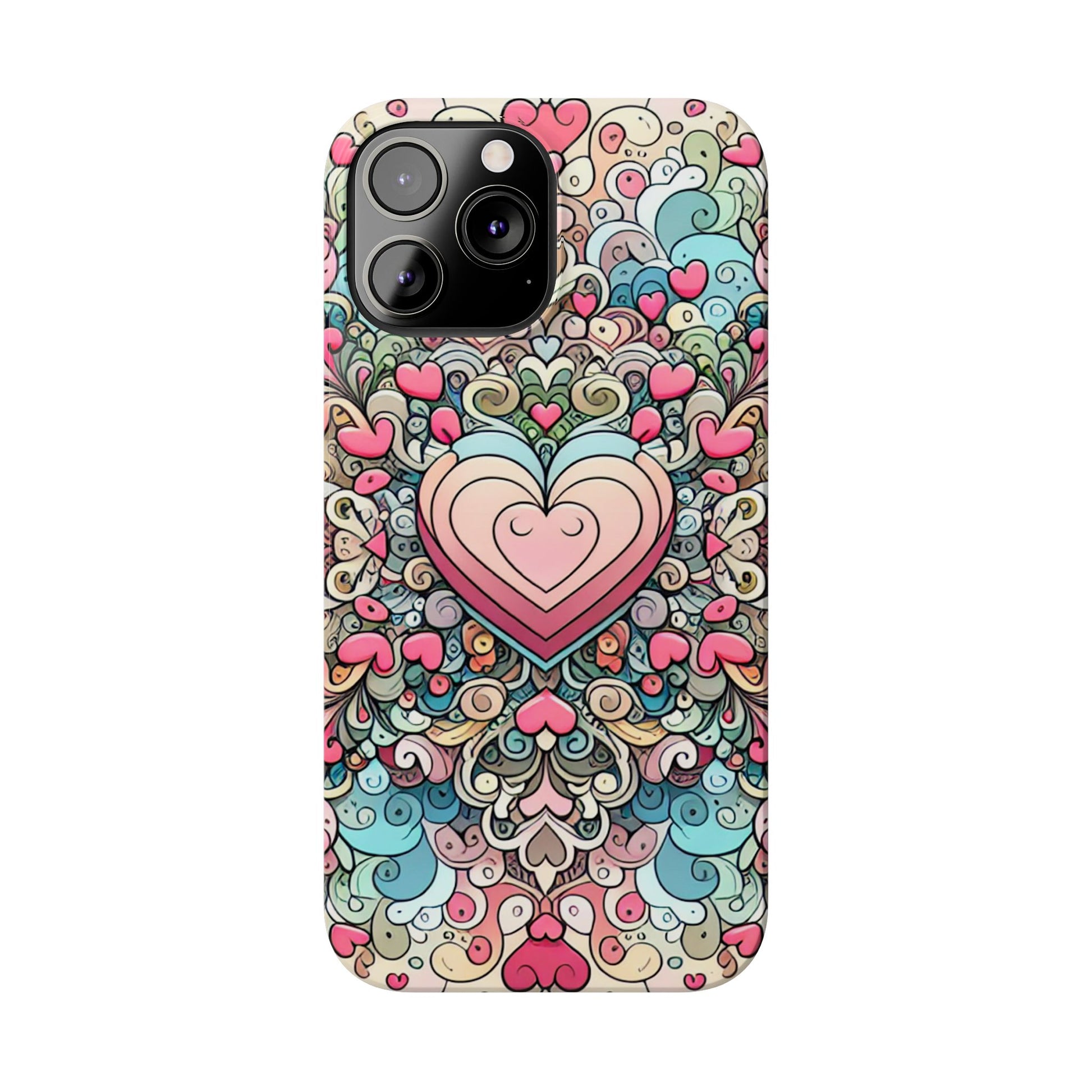 Colorful Hearts | Slim - Caseadia