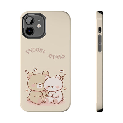 Snooze Bears | Tough Phone Case - Caseadia