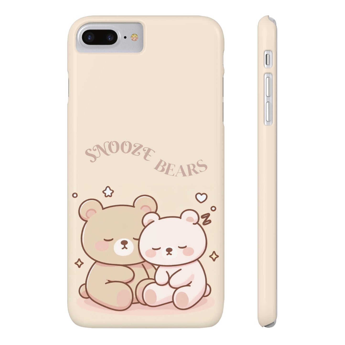 Snooze Bears | Slim Phone Case - Caseadia