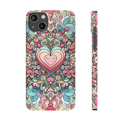 Colorful Hearts | Slim - Caseadia