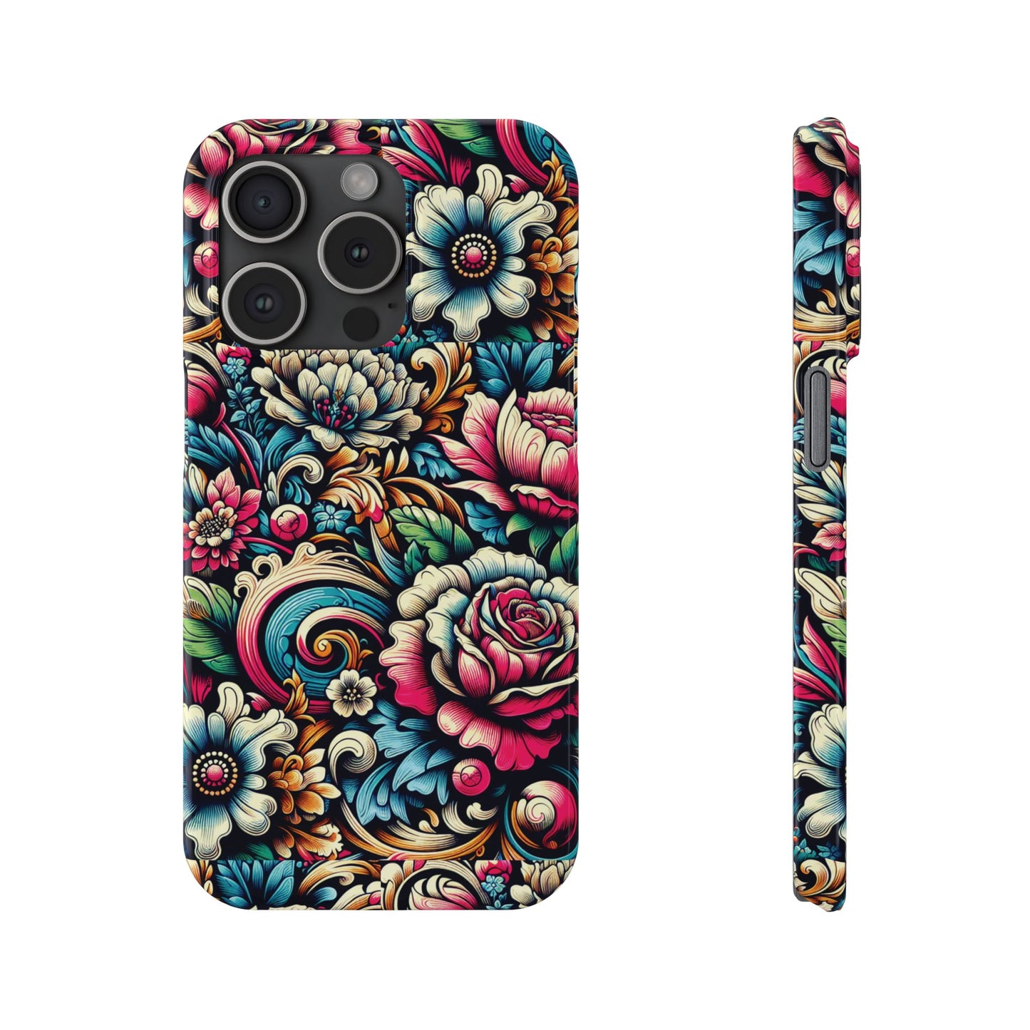 Vibrant Floral | Slim - Caseadia