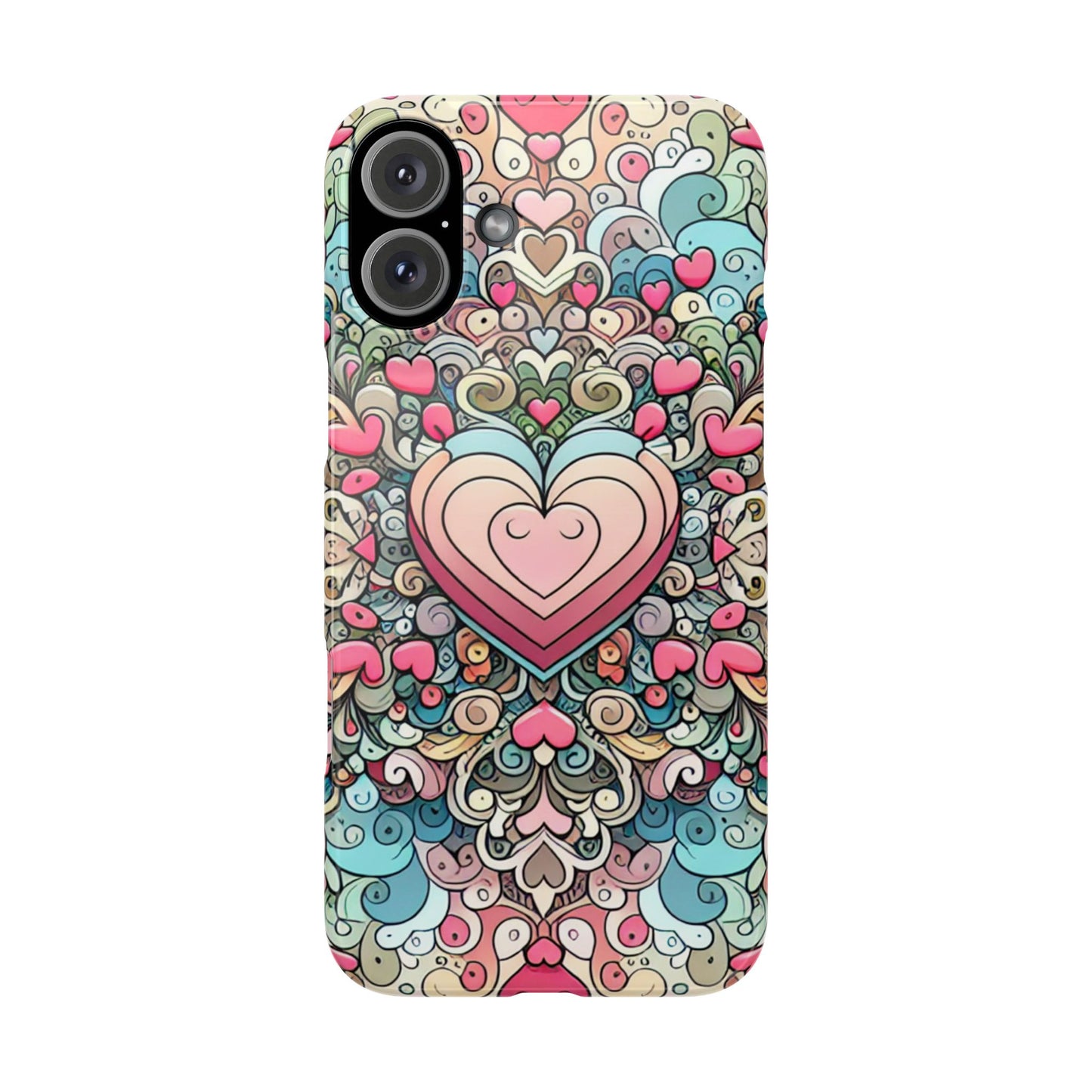 Colorful Hearts | Slim - Caseadia