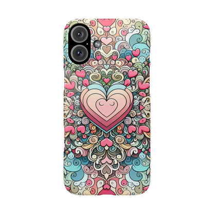 Colorful Hearts | Slim - Caseadia