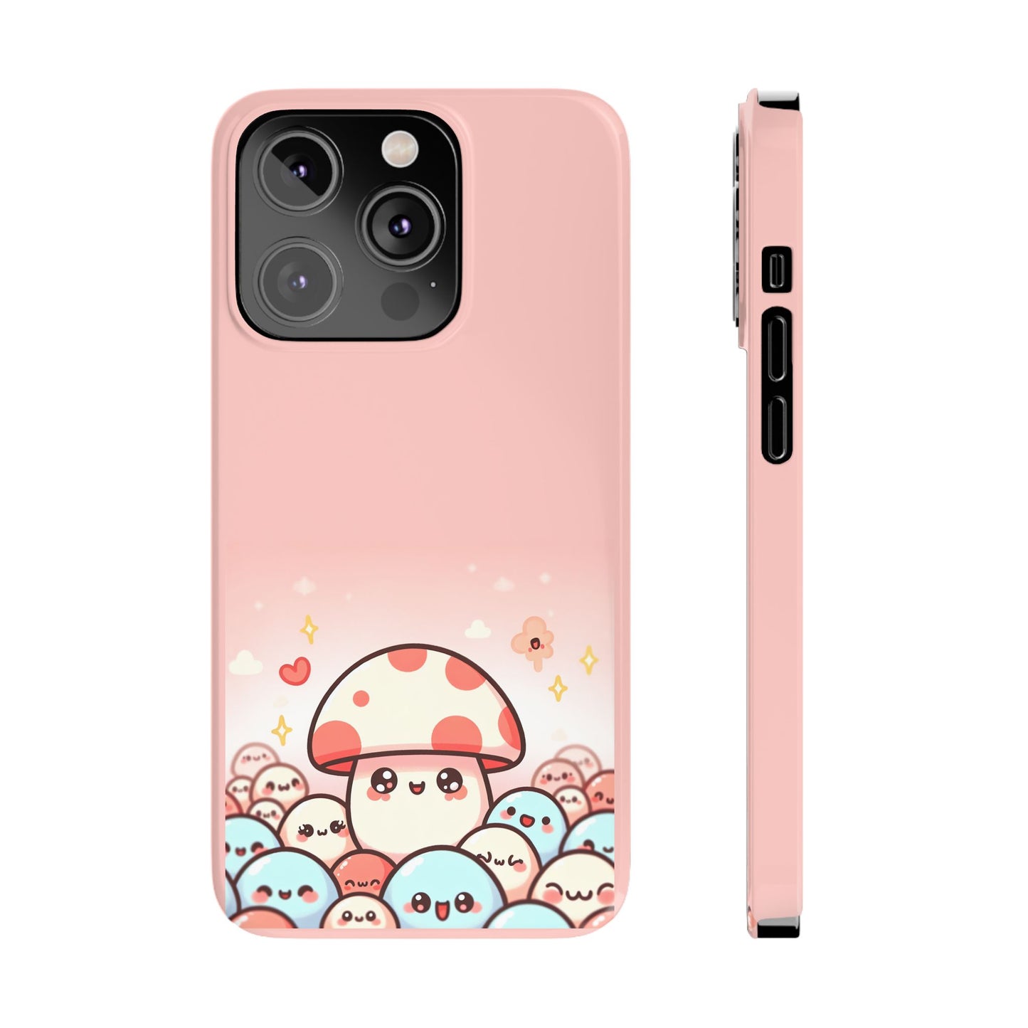 Mushie Shrooms | Slim Phone Case - Caseadia