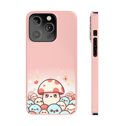 Mushie Shrooms | Slim Phone Case - Caseadia