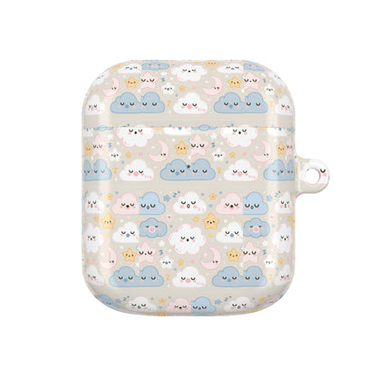 Snooze Clouds | Slim AirPod Case - Caseadia