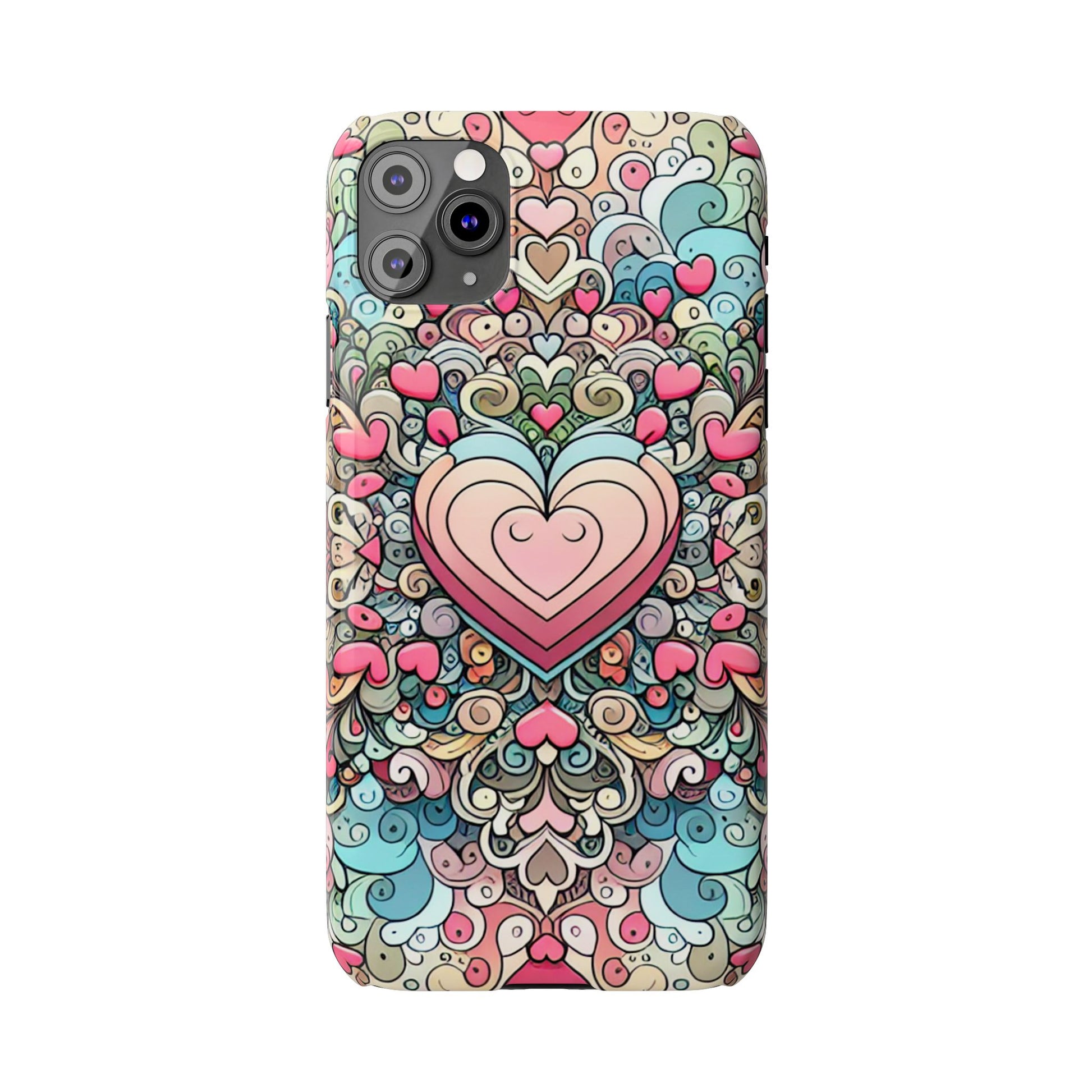 Colorful Hearts | Slim - Caseadia