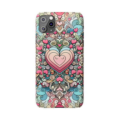 Colorful Hearts | Slim - Caseadia