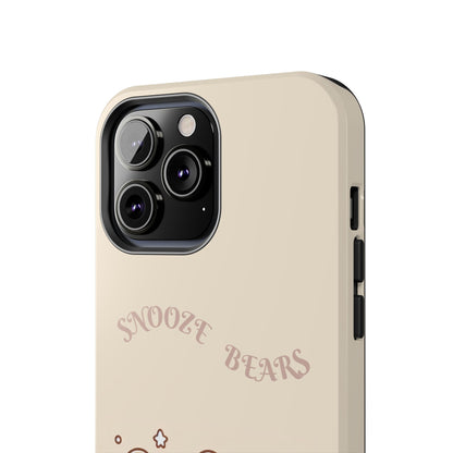 Snooze Bears | Tough Phone Case - Caseadia