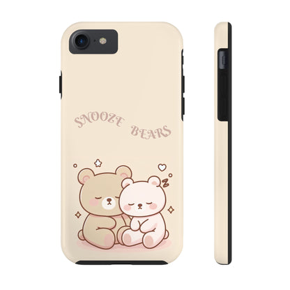 Snooze Bears | Tough Phone Case - Caseadia