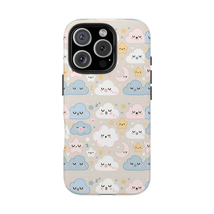 Snooze Clouds | Tough Phone Case - Caseadia