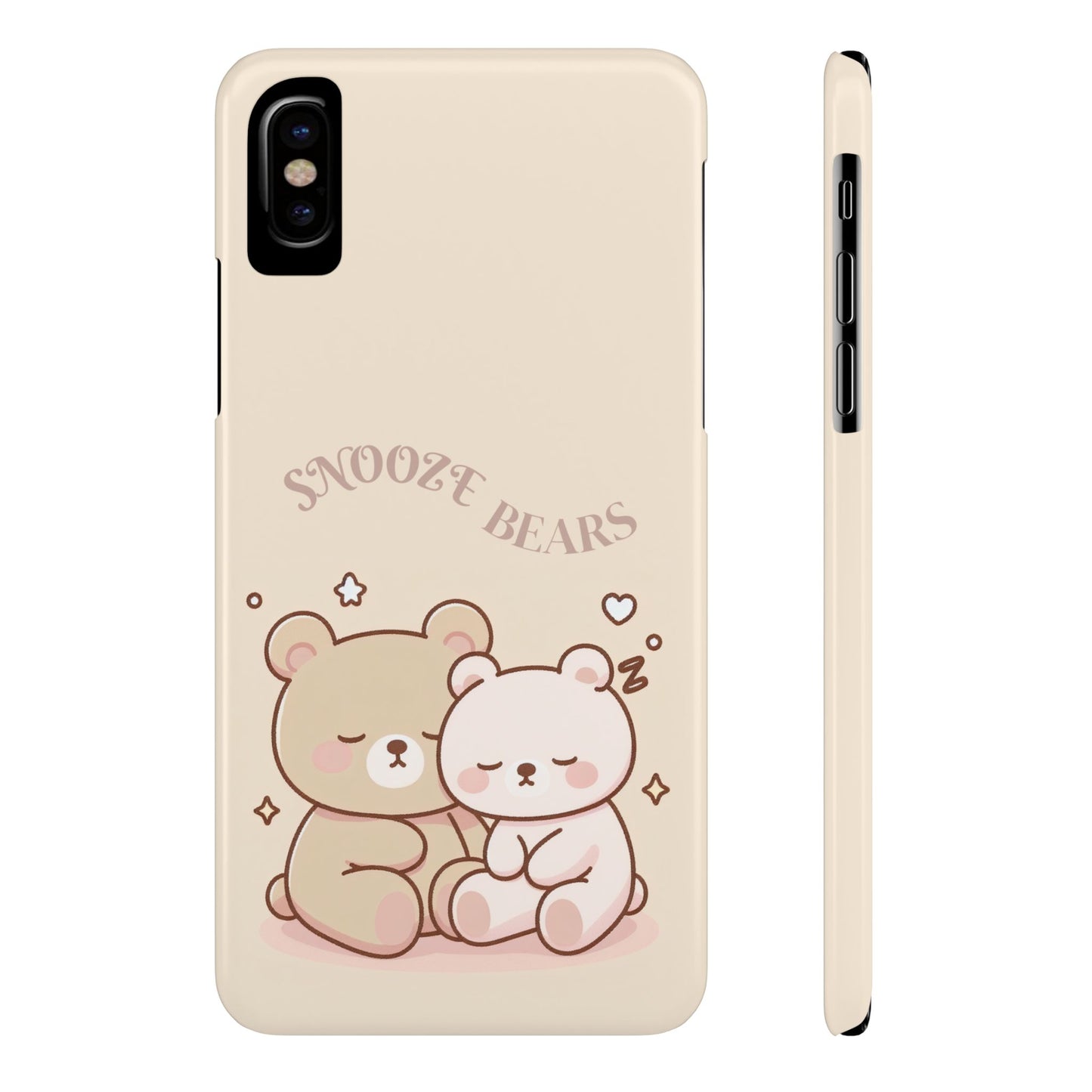 Snooze Bears | Slim Phone Case - Caseadia