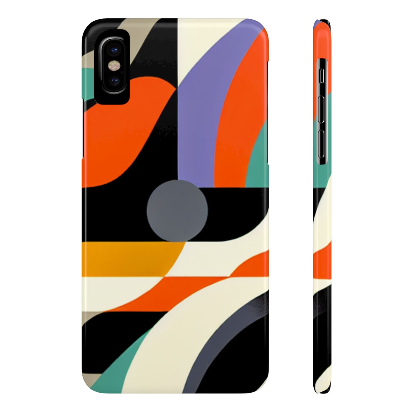 Colorful Abstract | Slim Phone Case - Caseadia