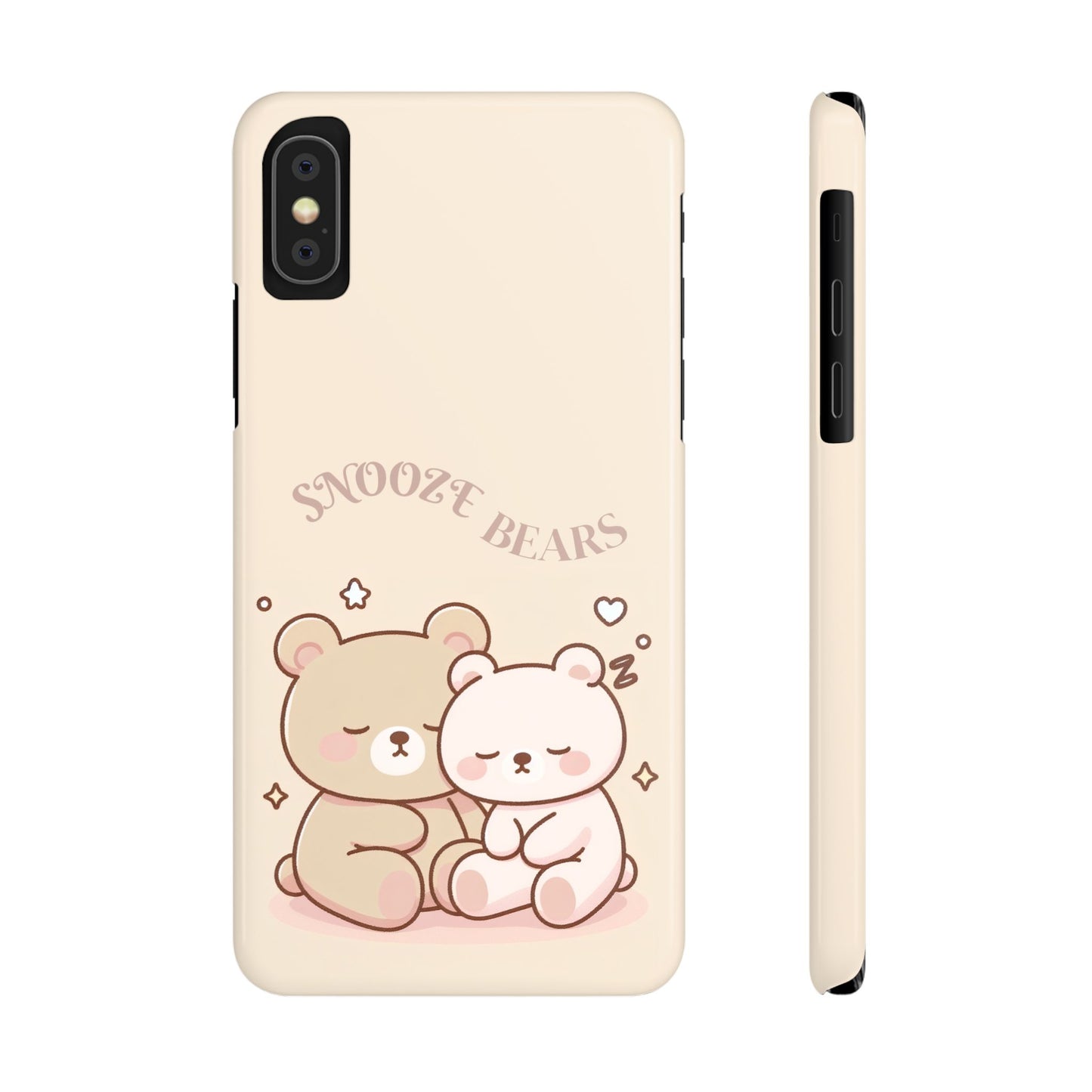Snooze Bears | Slim Phone Case - Caseadia