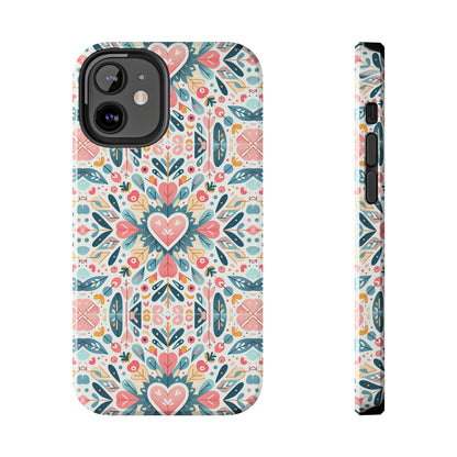 Charming Hearts | Tough Phone Case - Caseadia