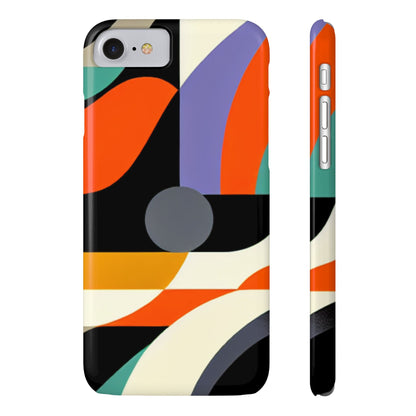 Colorful Abstract | Slim Phone Case - Caseadia