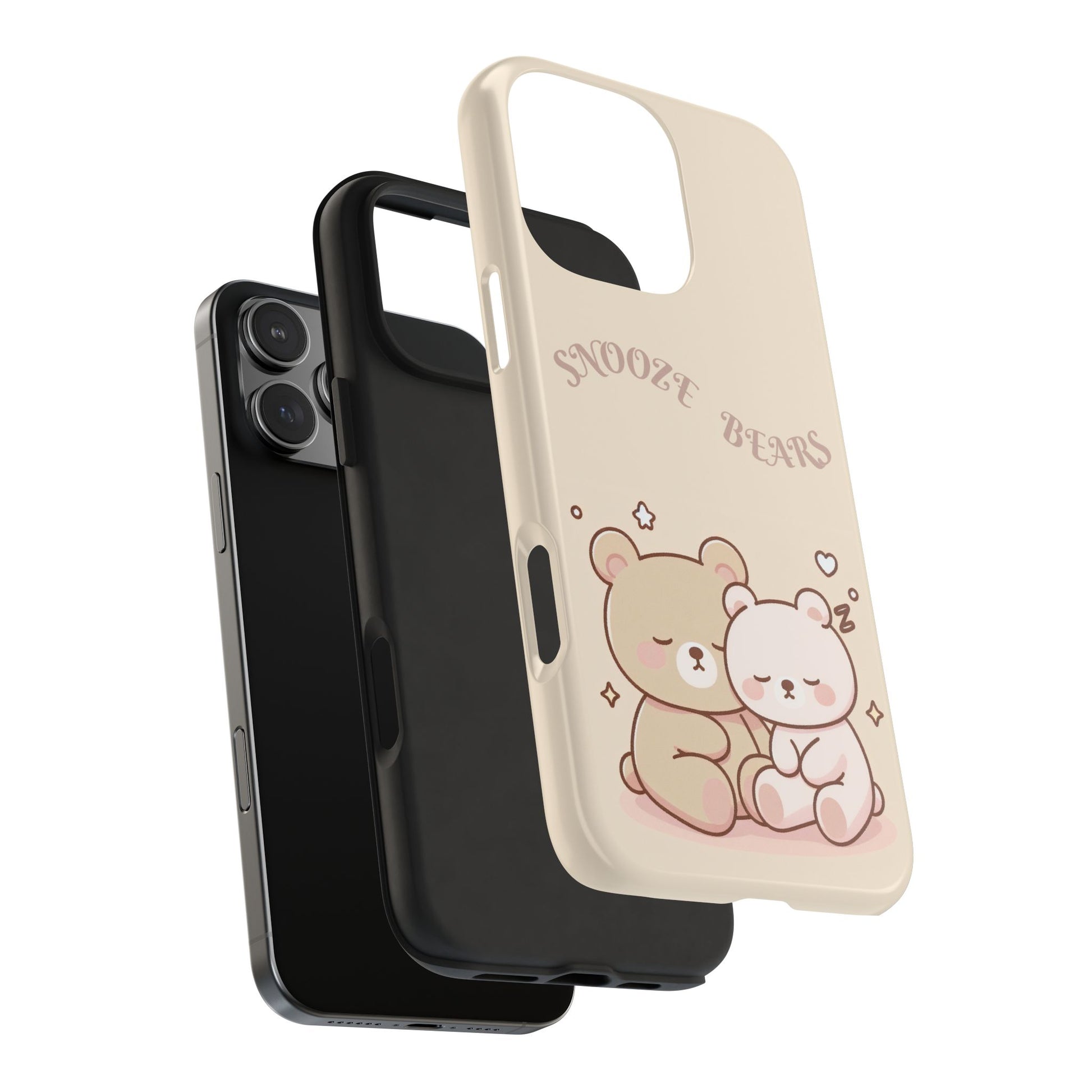 Snooze Bears | Tough Phone Case - Caseadia