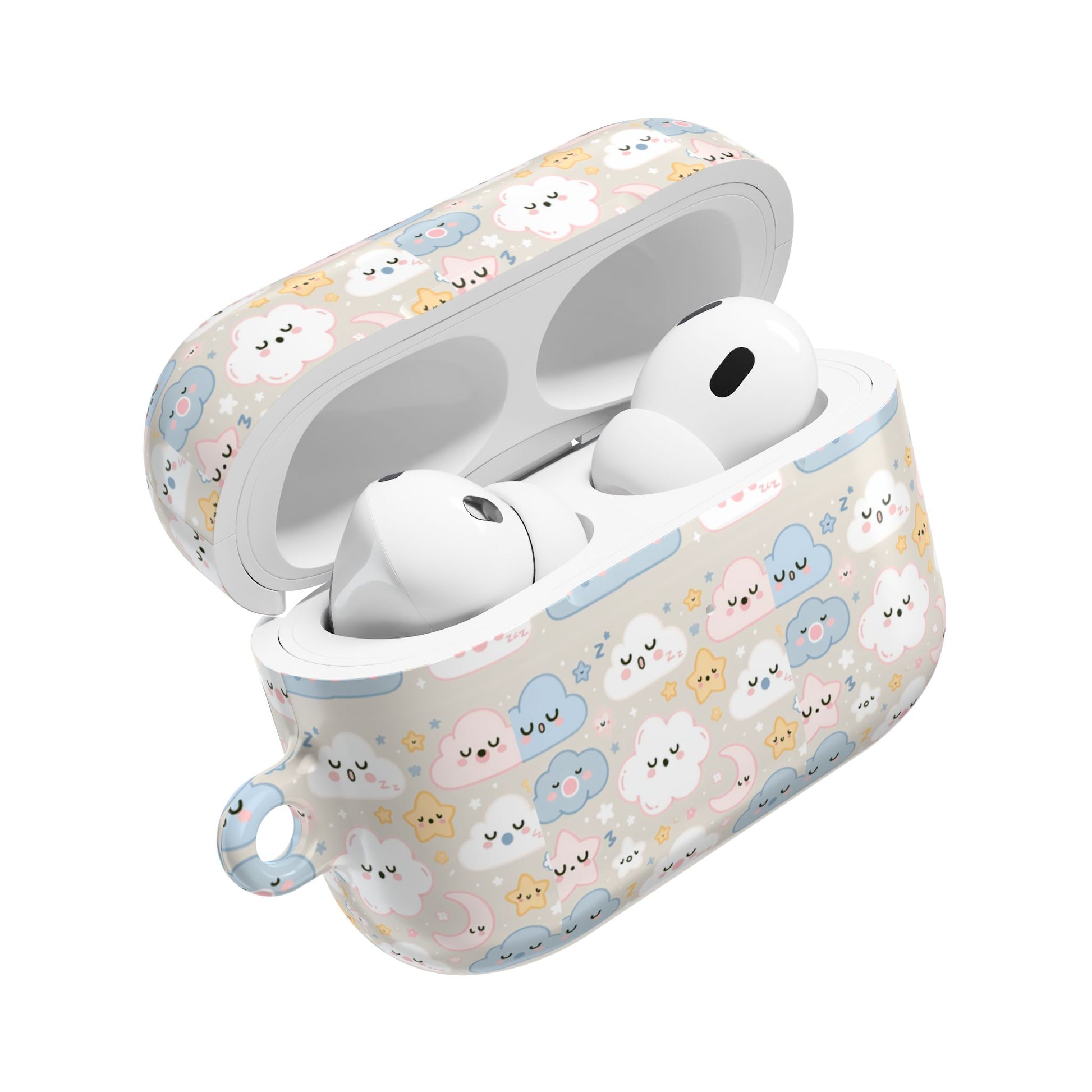 Snooze Clouds | Slim AirPod Case - Caseadia