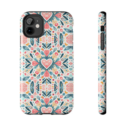 Charming Hearts | Tough Phone Case - Caseadia