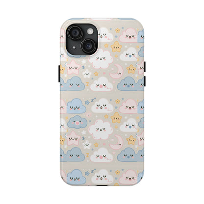 Snooze Clouds | Tough Phone Case - Caseadia