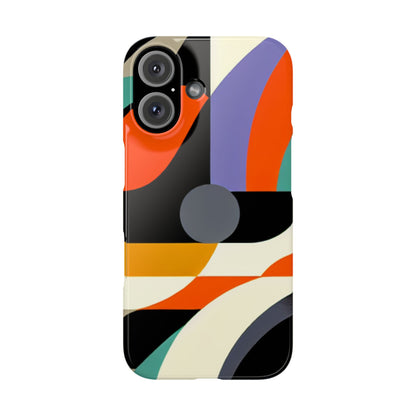 Colorful Abstract | Slim Phone Case - Caseadia