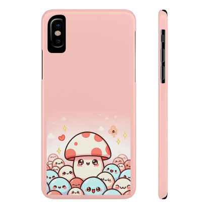 Mushie Shrooms | Slim Phone Case - Caseadia