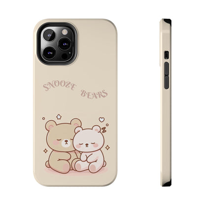 Snooze Bears | Tough Phone Case - Caseadia