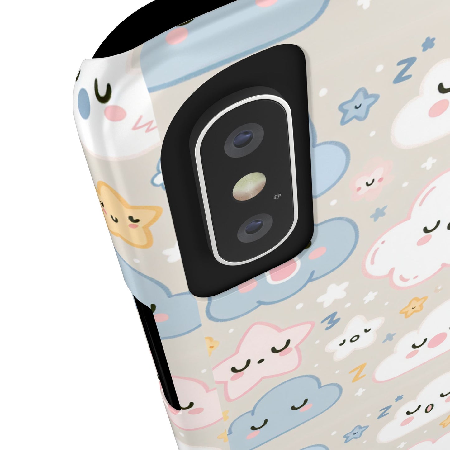 Snooze Clouds | Slim Phone Case - Caseadia