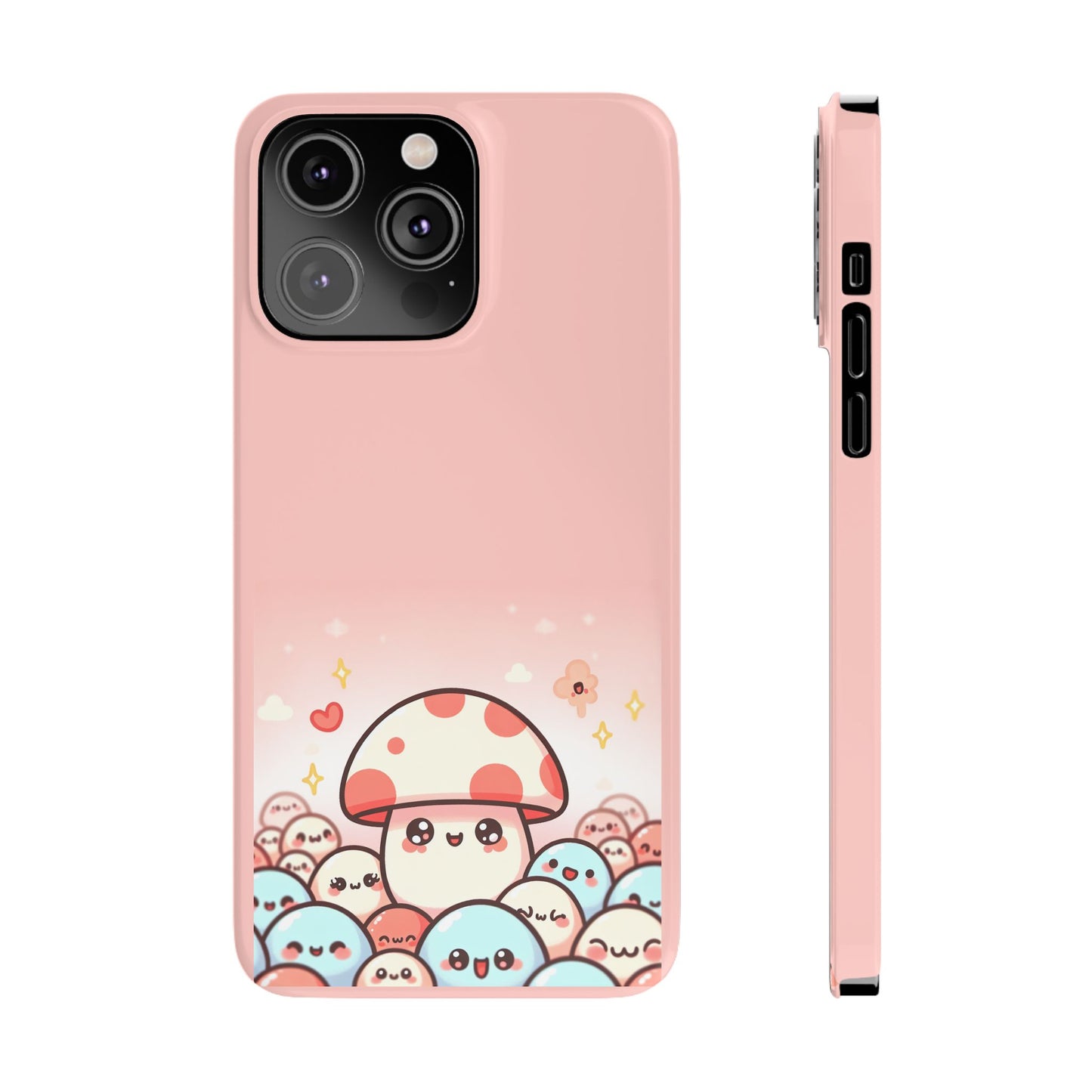 Mushie Shrooms | Slim Phone Case - Caseadia