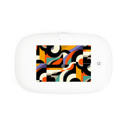 Colorful Abstract | UV Phone Sanitizer & Wireless Charger - Caseadia