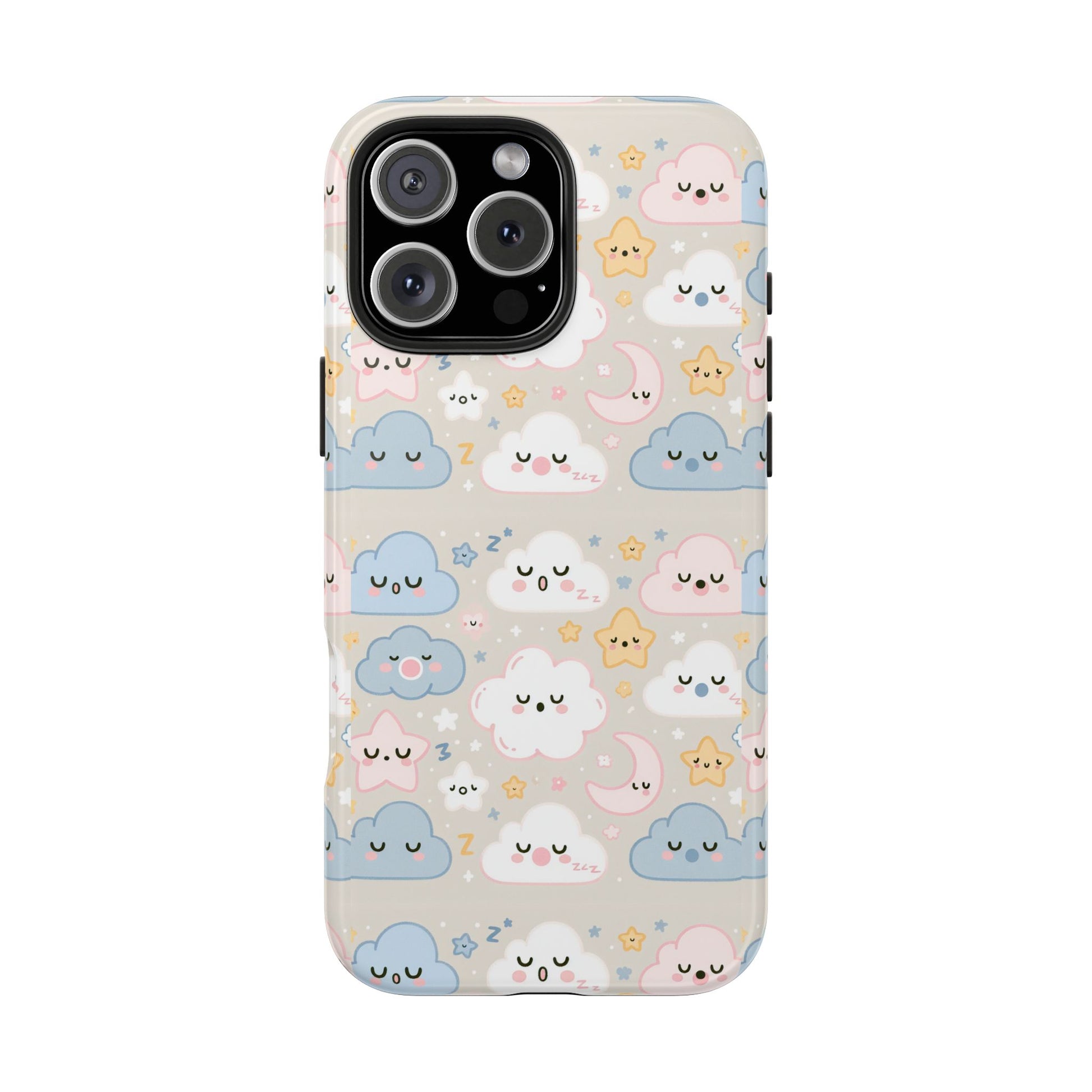 Snooze Clouds | Tough Phone Case - Caseadia