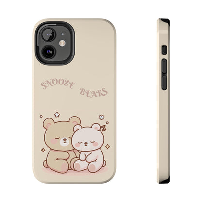 Snooze Bears | Tough Phone Case - Caseadia