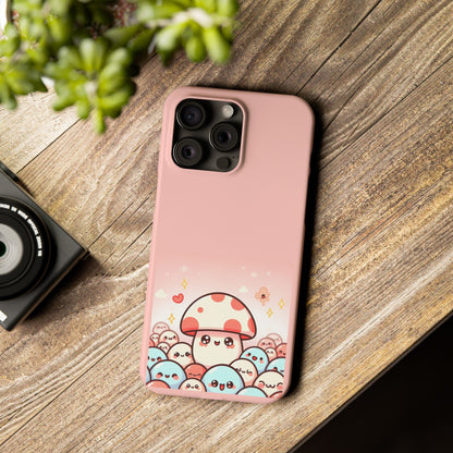 Mushie Shrooms | Slim Phone Case - Caseadia