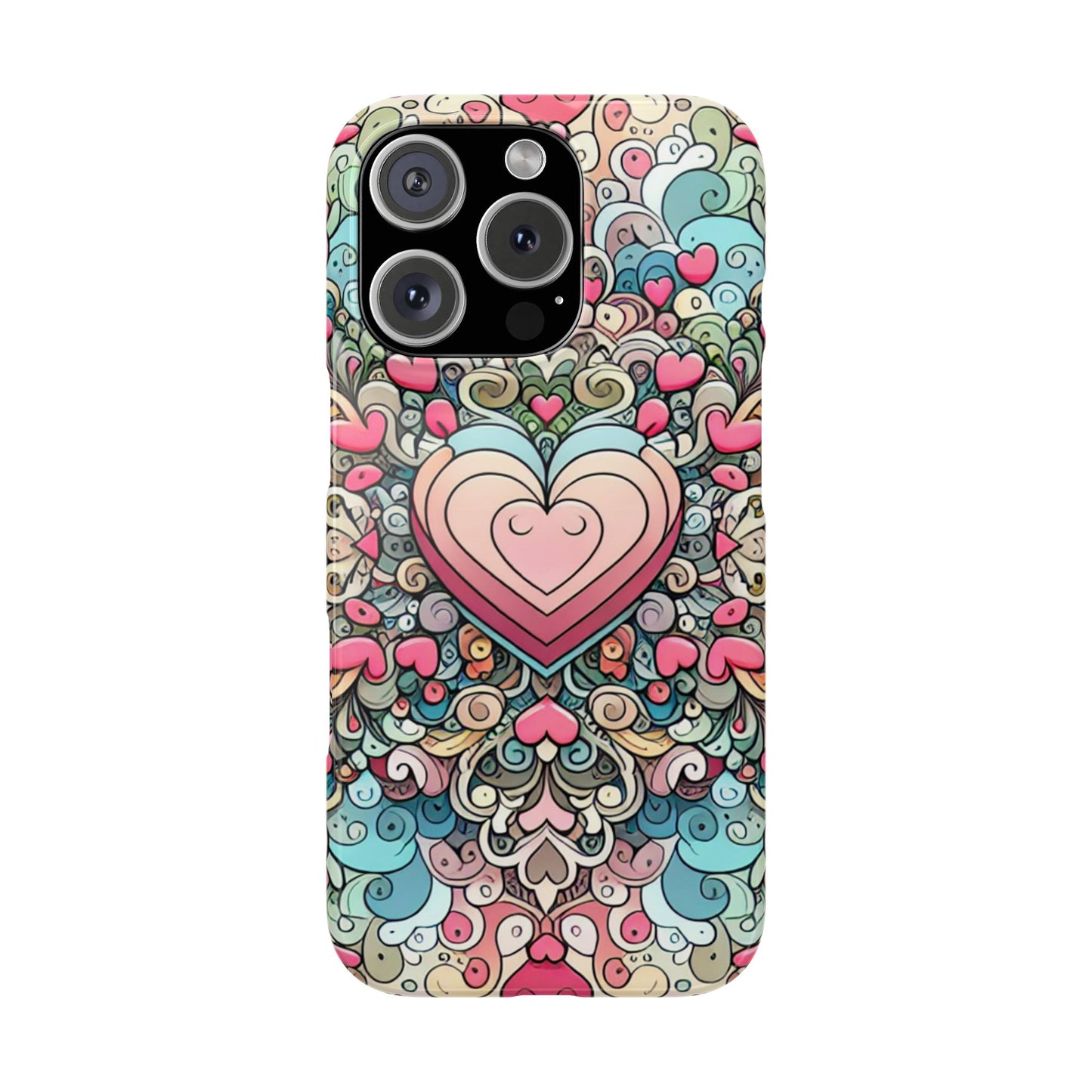 Colorful Hearts | Slim - Caseadia