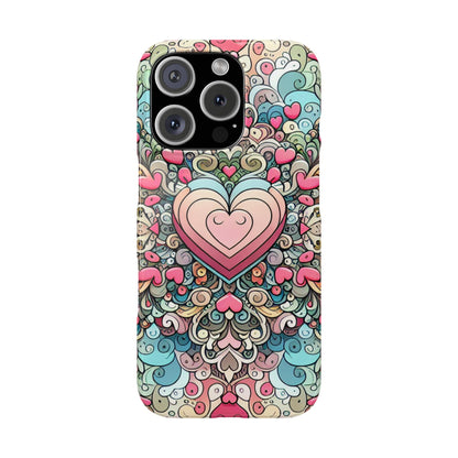 Colorful Hearts | Slim - Caseadia