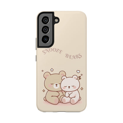 Snooze Bears | Tough Phone Case - Caseadia