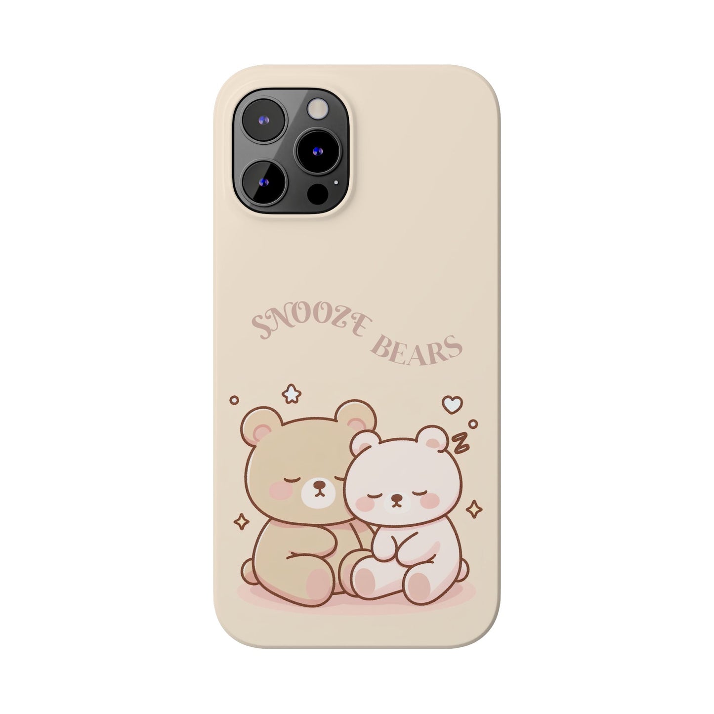 Snooze Bears | Slim Phone Case - Caseadia