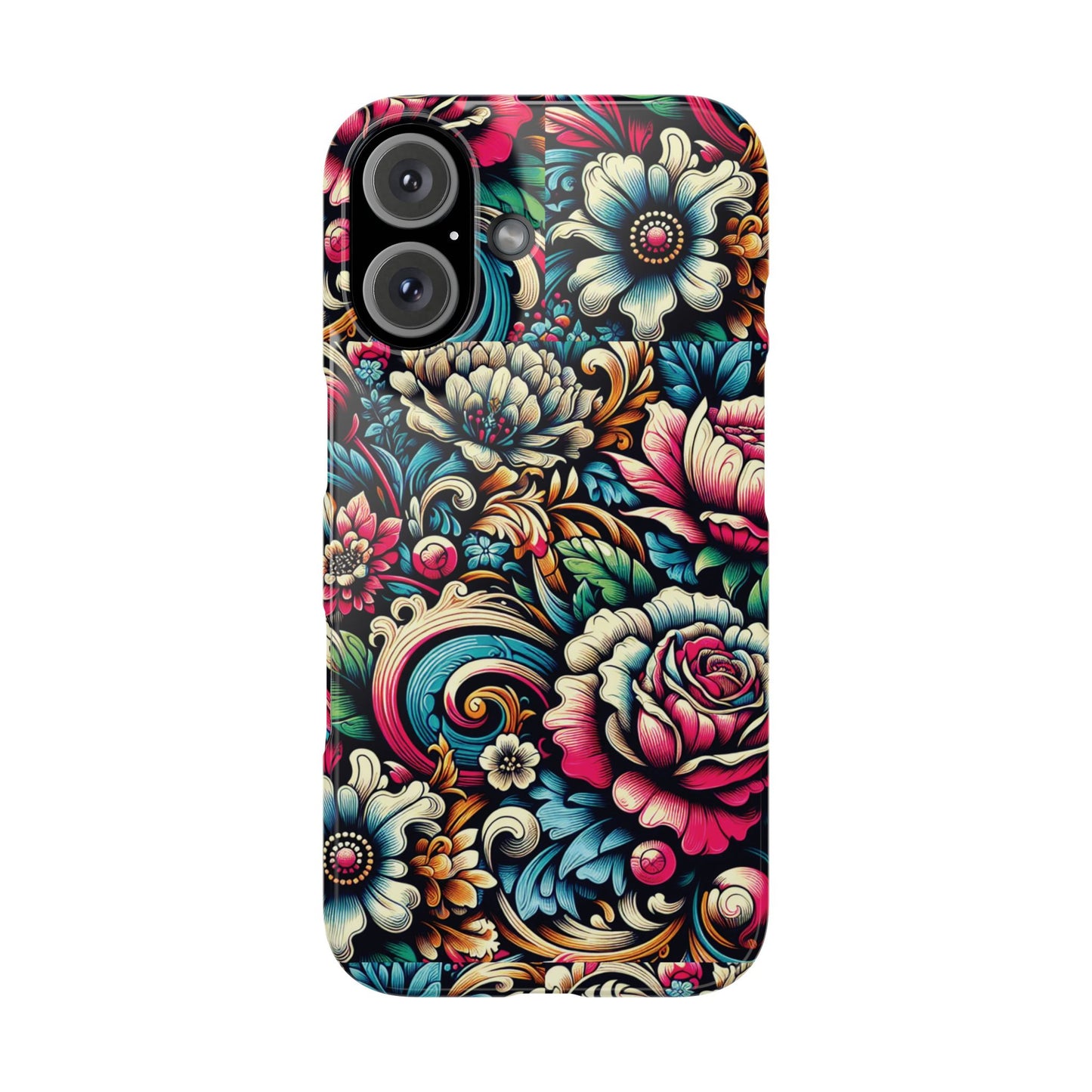Vibrant Floral | Slim - Caseadia