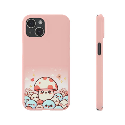 Mushie Shrooms | Slim Phone Case - Caseadia
