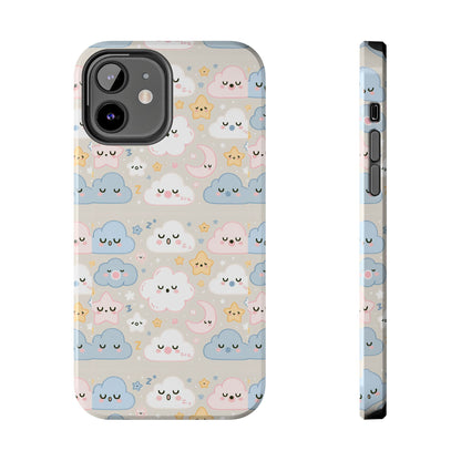 Snooze Clouds | Tough Phone Case - Caseadia