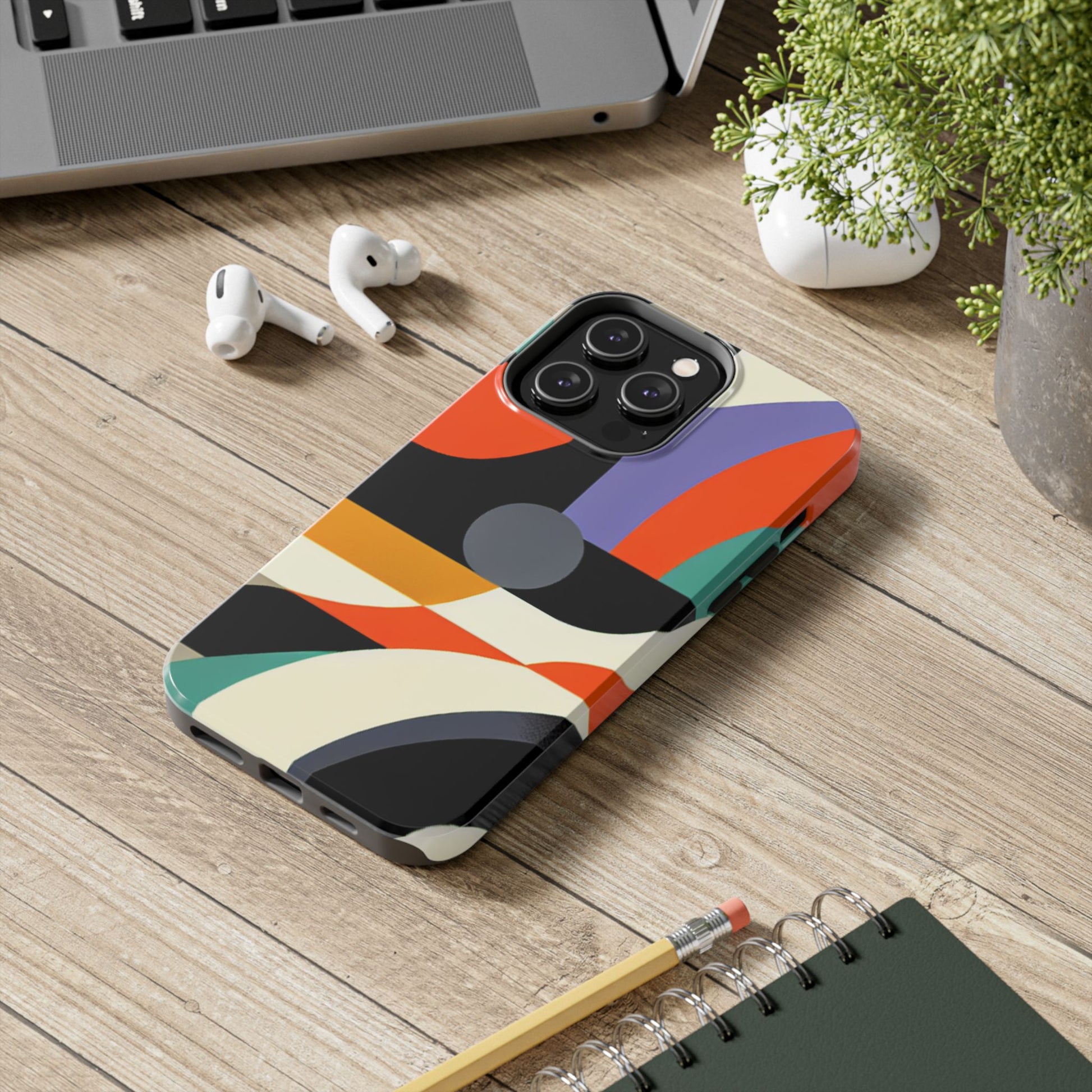 Colorful Abstract | Tough Phone Case - Caseadia