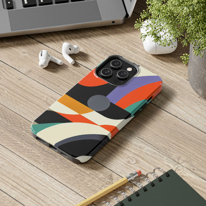 Colorful Abstract | Tough Phone Case - Caseadia