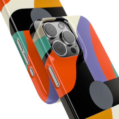 Colorful Abstract | Slim Phone Case - Caseadia