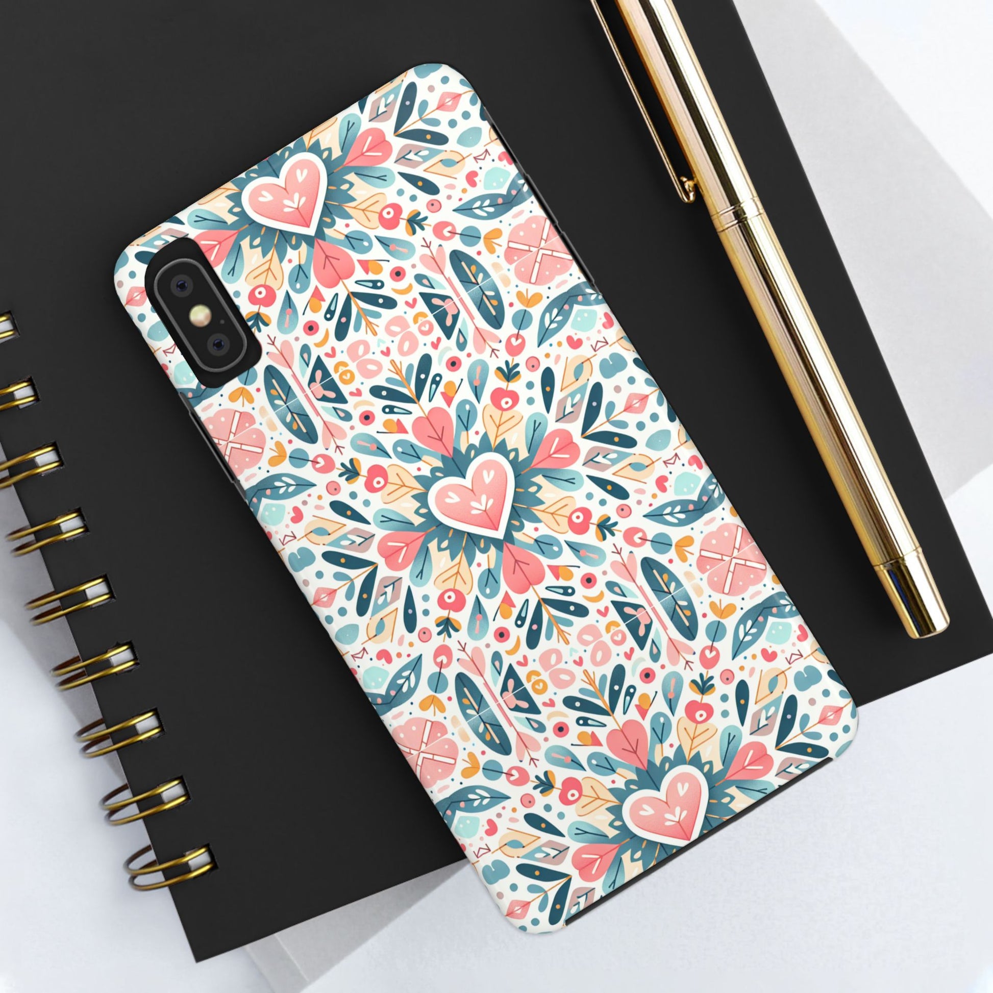 Charming Hearts | Tough Phone Case - Caseadia