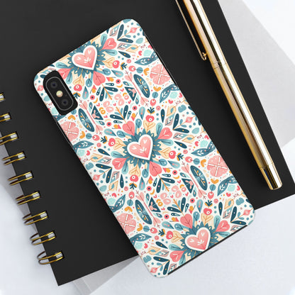 Charming Hearts | Tough Phone Case - Caseadia