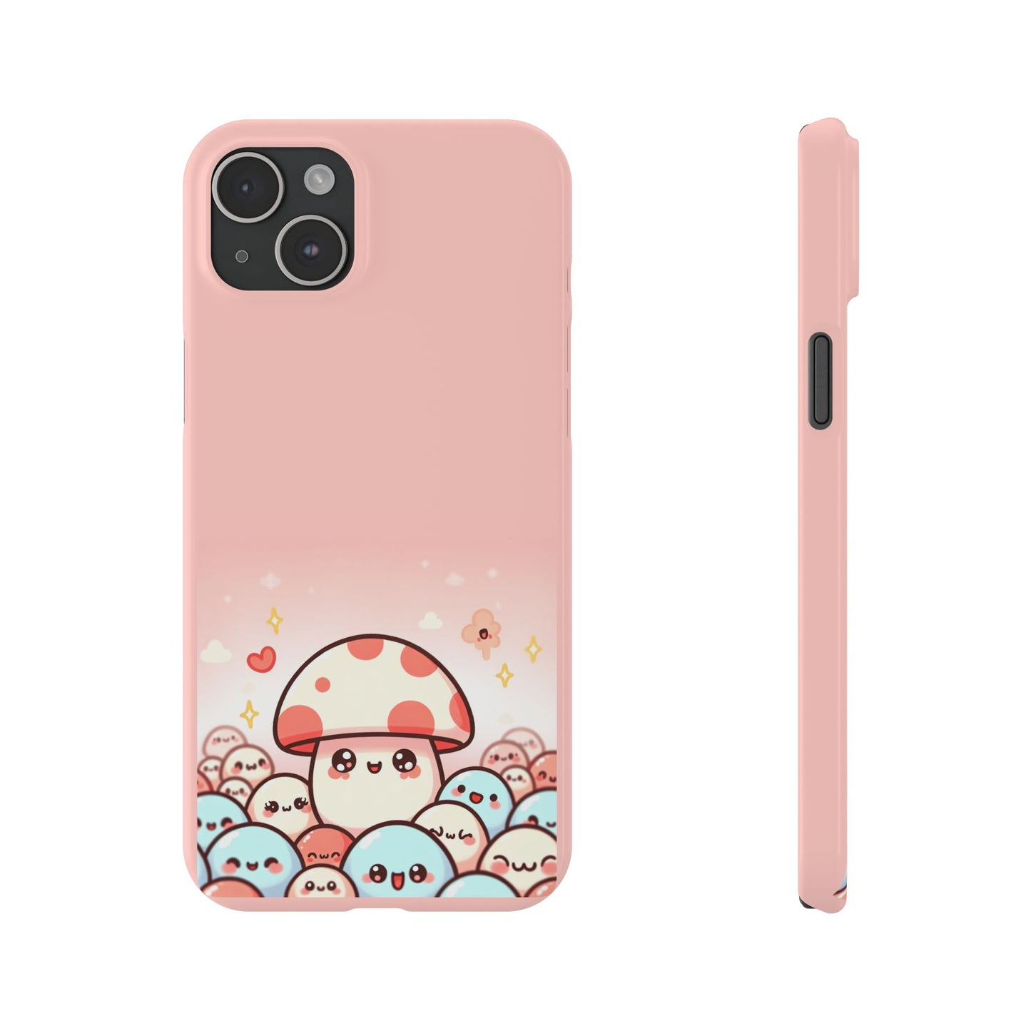 Mushie Shrooms | Slim Phone Case - Caseadia