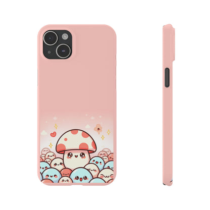 Mushie Shrooms | Slim Phone Case - Caseadia