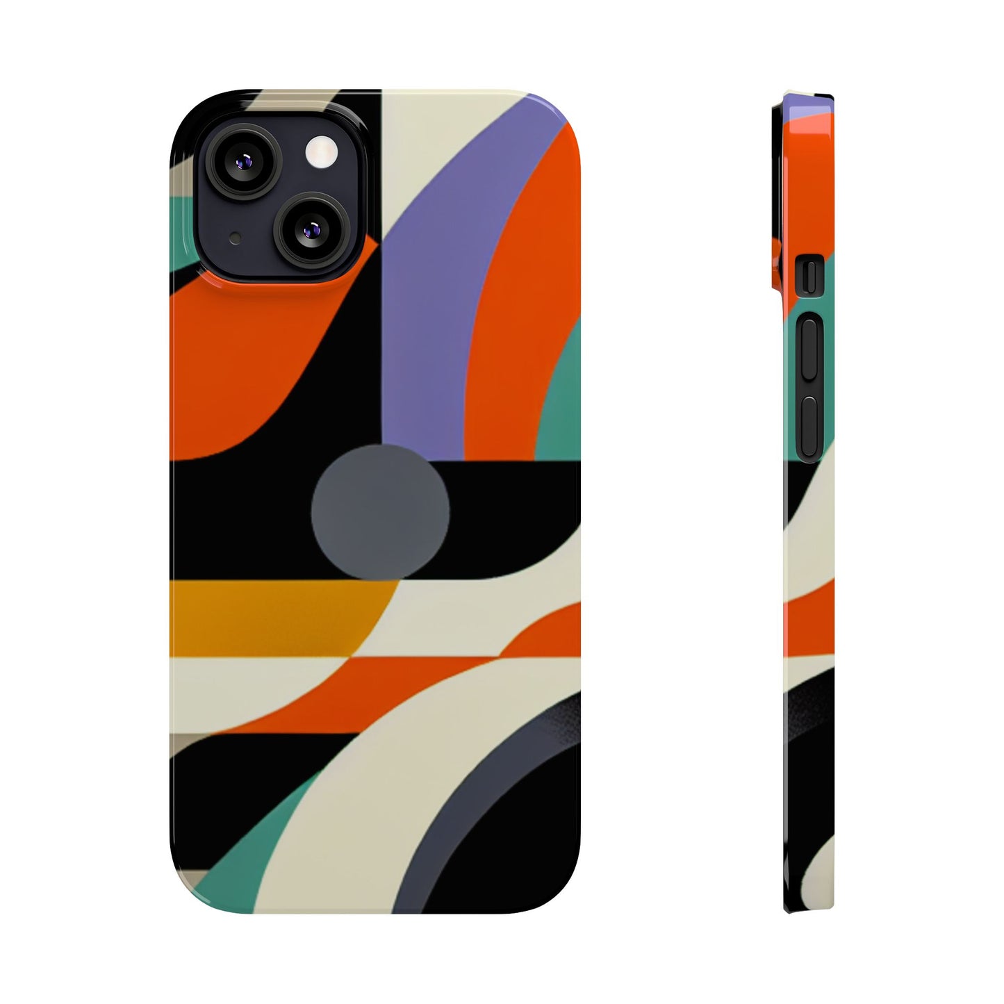 Colorful Abstract | Slim Phone Case - Caseadia