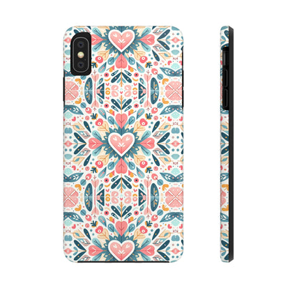 Charming Hearts | Tough Phone Case - Caseadia