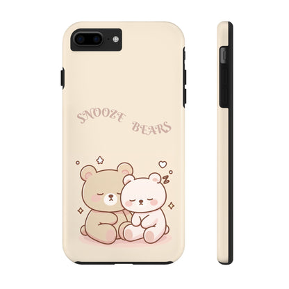 Snooze Bears | Tough Phone Case - Caseadia